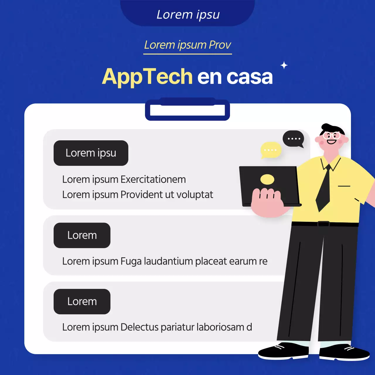 Descripción del canal Blue and Yellow's College Life AppTech Tipsa