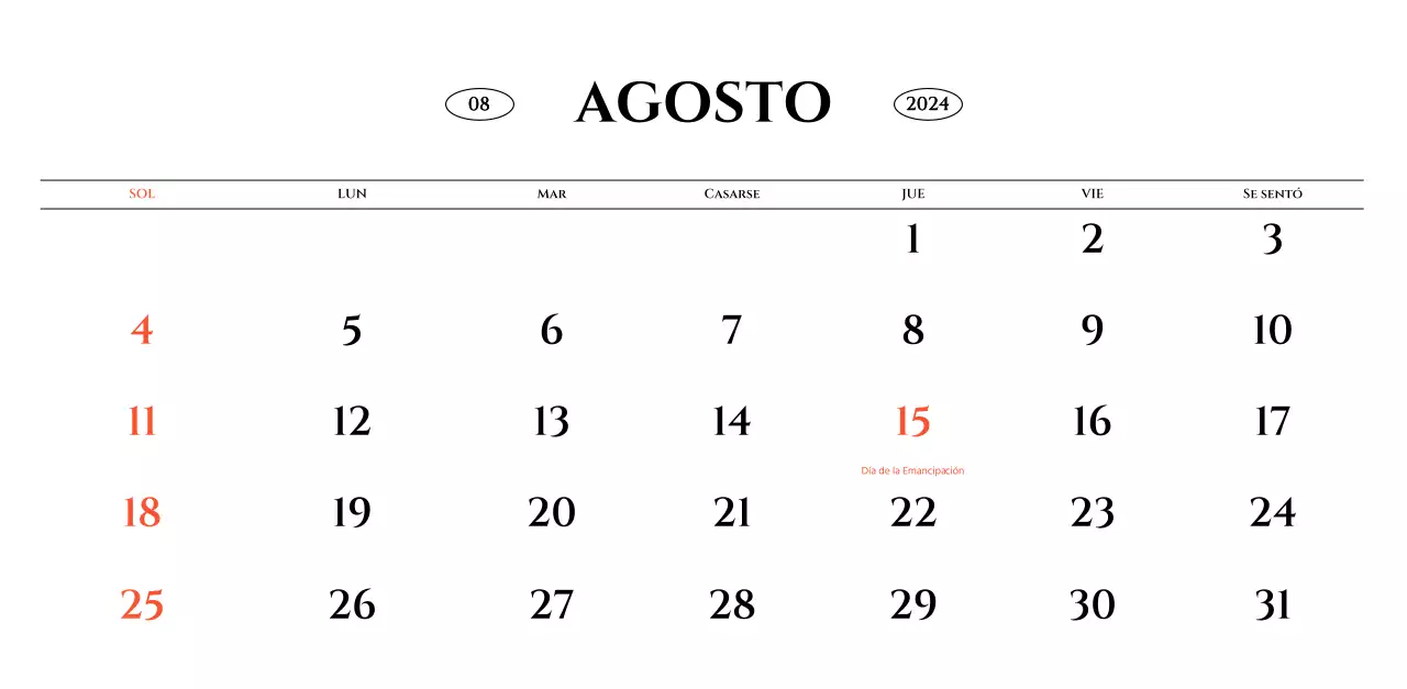 Calendario de pared de estilo sencillo con concepto de fotografía de viajes emocional en blanco y negro