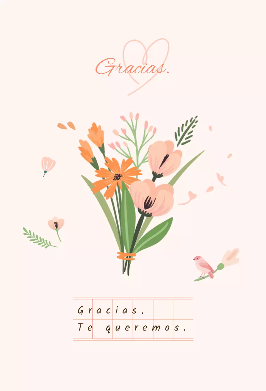 Tarjeta de agradecimiento por el Día del Profesor