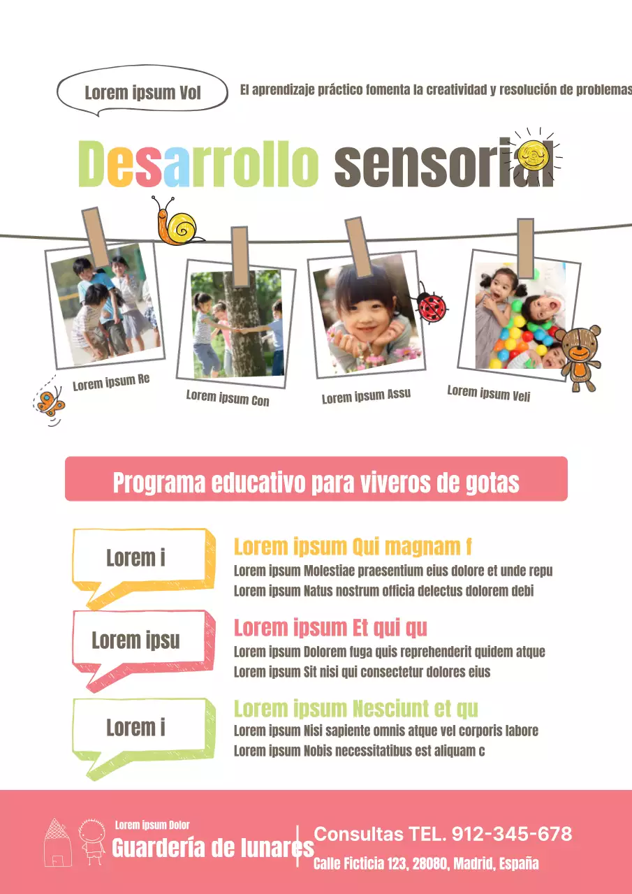 Desarrollo sensorial