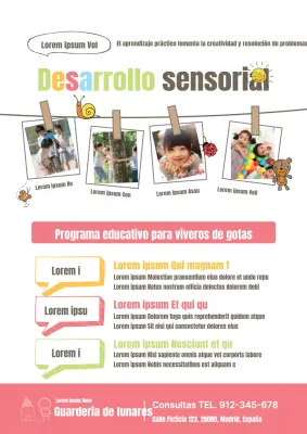 Desarrollo sensorial