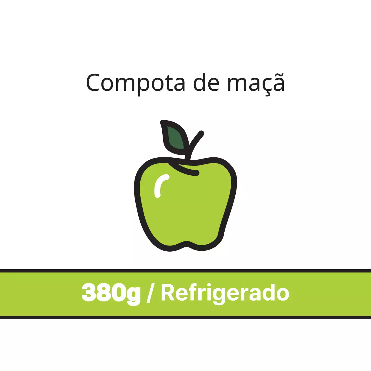 Compota de maçã
