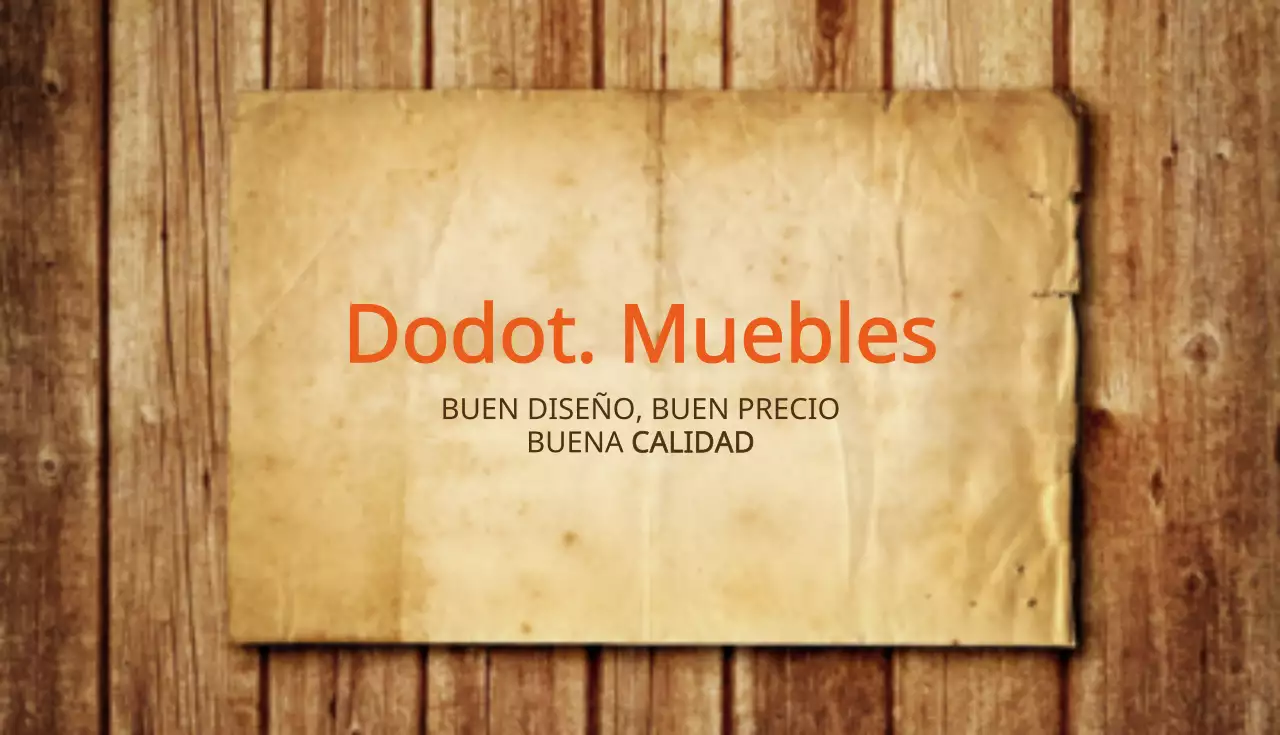 Diseño de muebles Doodat