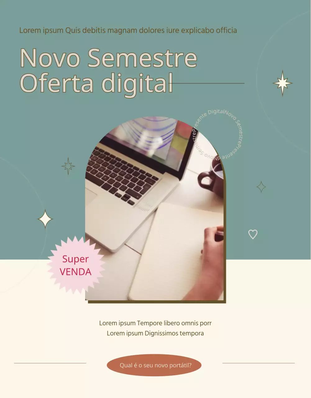 Almofadas para computadores portáteis de regresso às aulas em tons pastel Detalhes da exposição de eletrónica