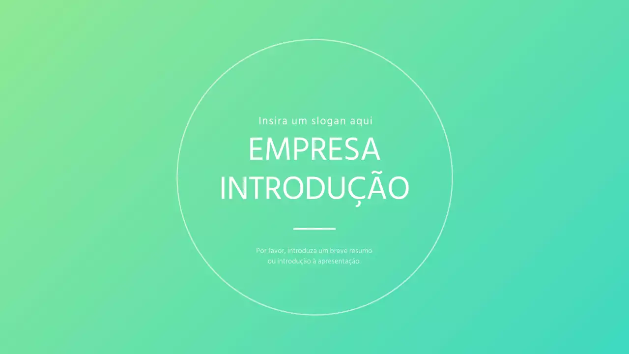 Perfil da empresa simples