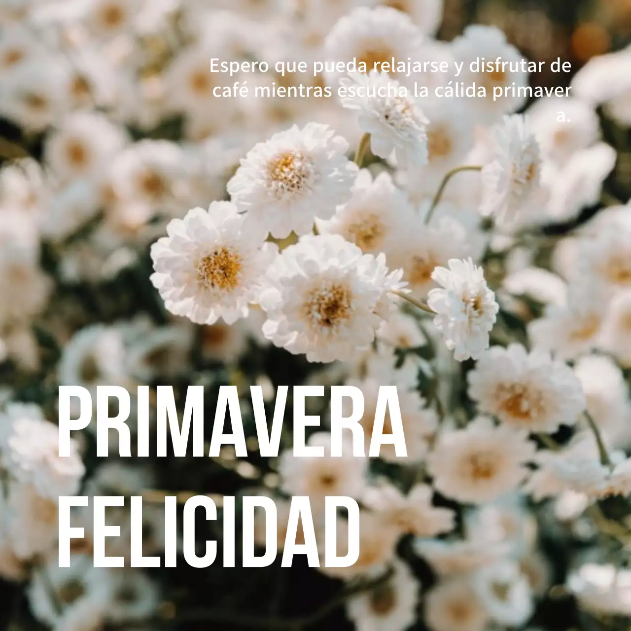 Diseño floral primaveral