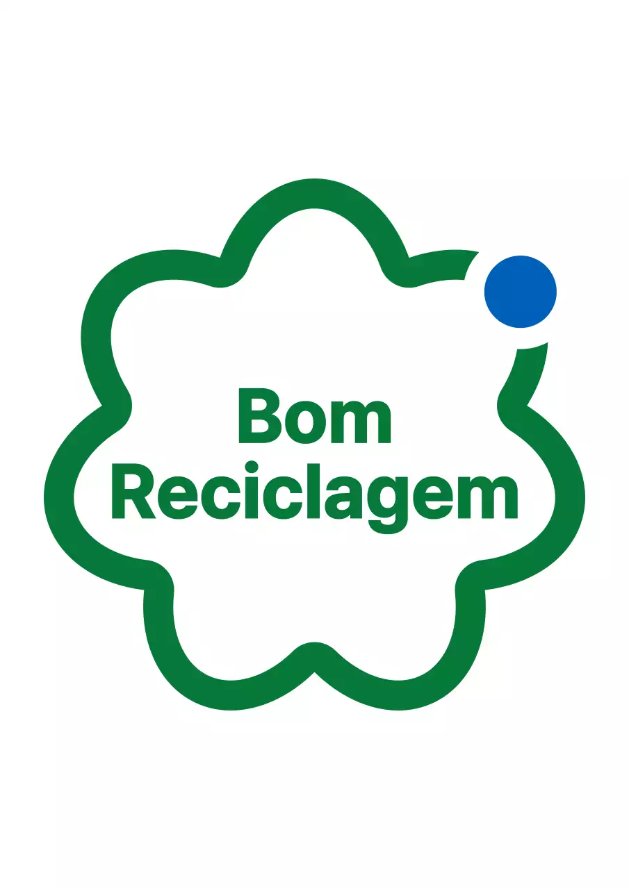 Combinação simples de ícone e texto em verde e azul Campanhas verdes