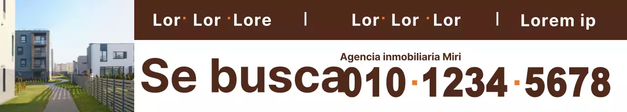 Se busca agente inmobiliario marrón