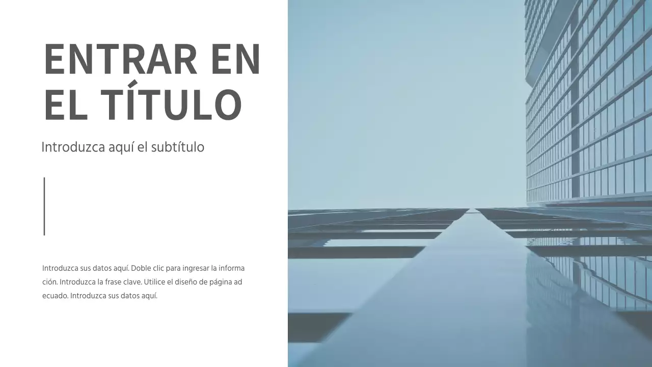 Presentaciones concisas