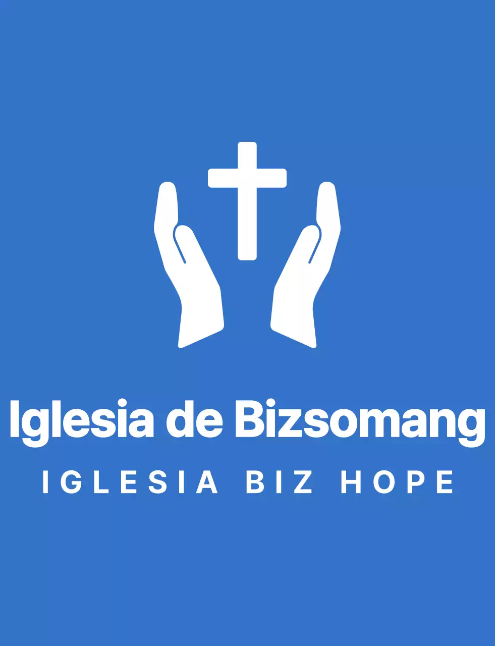 Simple, limpio símbolo logotipo estilo iglesia retiro de invierno equipo camiseta en azul y blanco