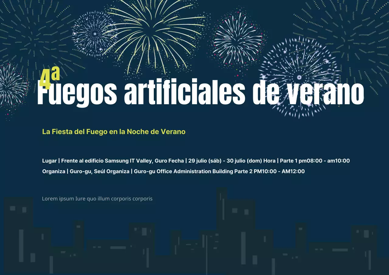 Fuegos artificiales