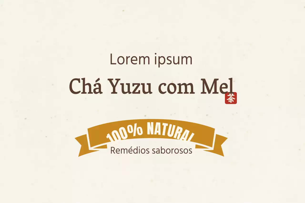 Chá de cidreira com mel