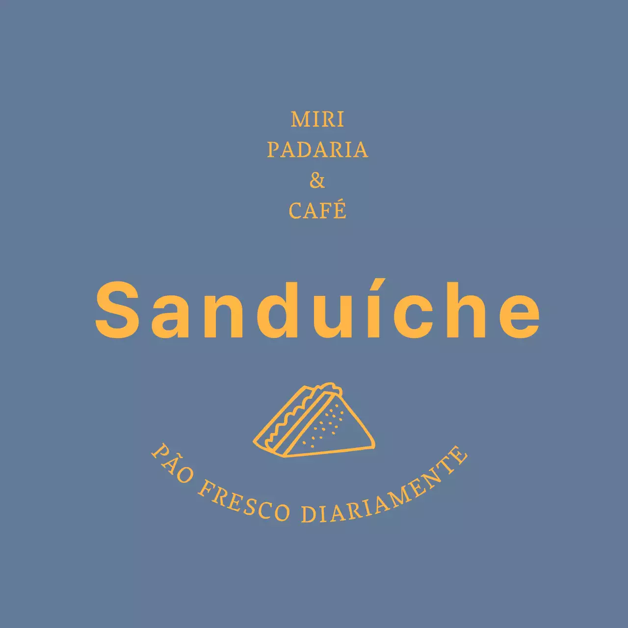 Autocolantes para sanduíches de padaria