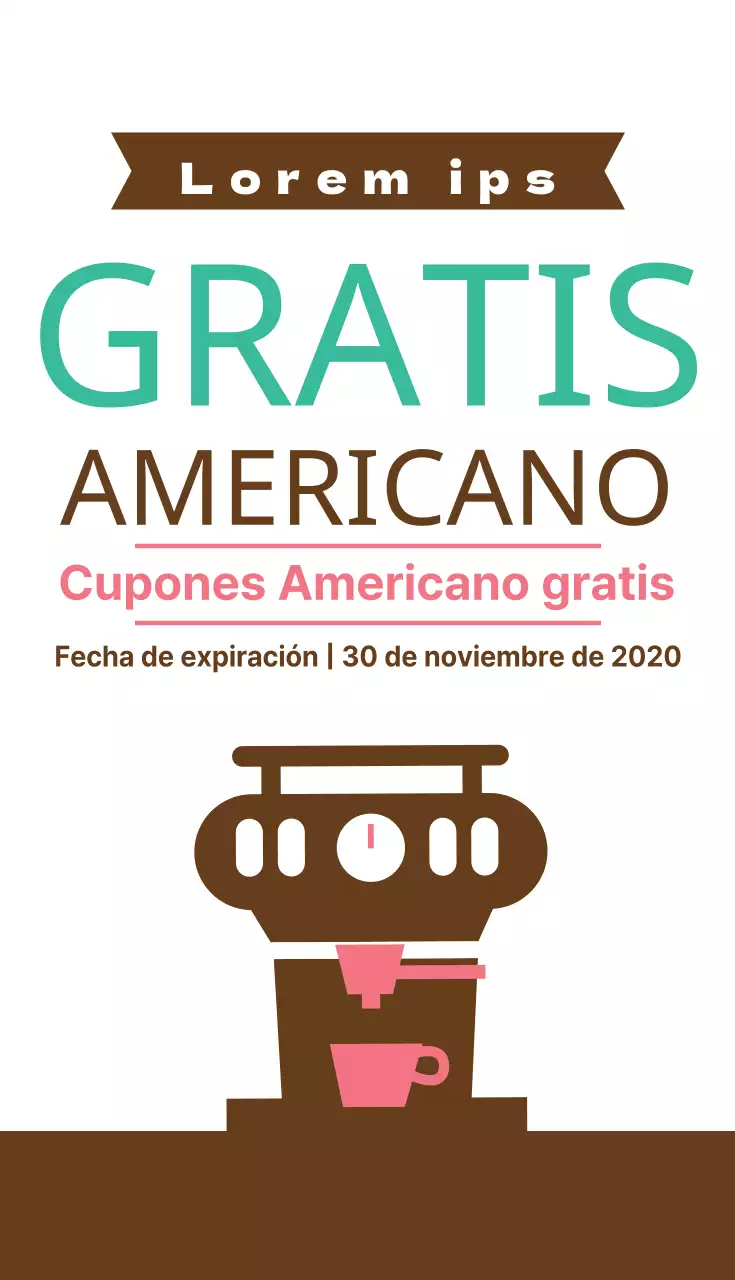 Americano gratis
