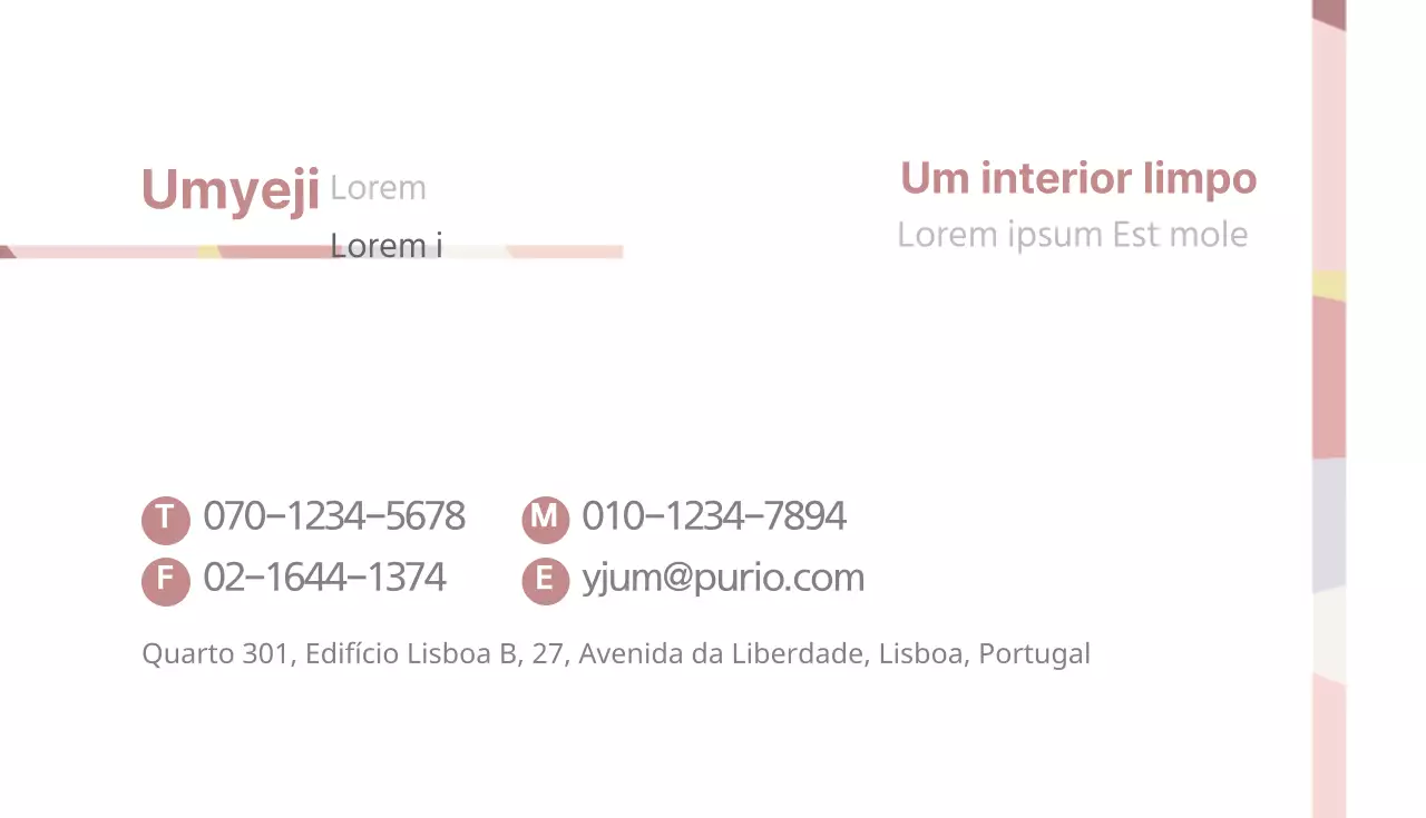 Interiores limpos