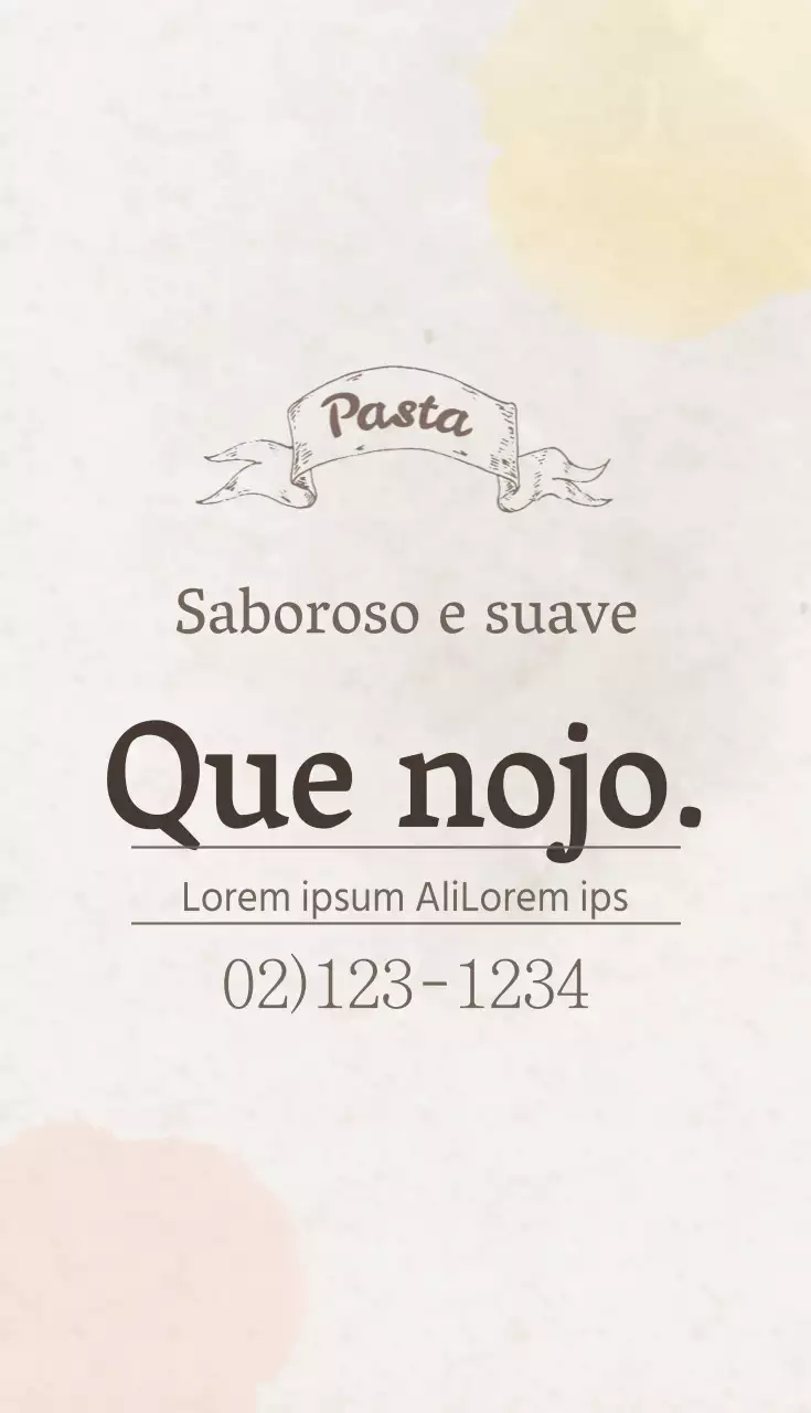Restaurante de massas