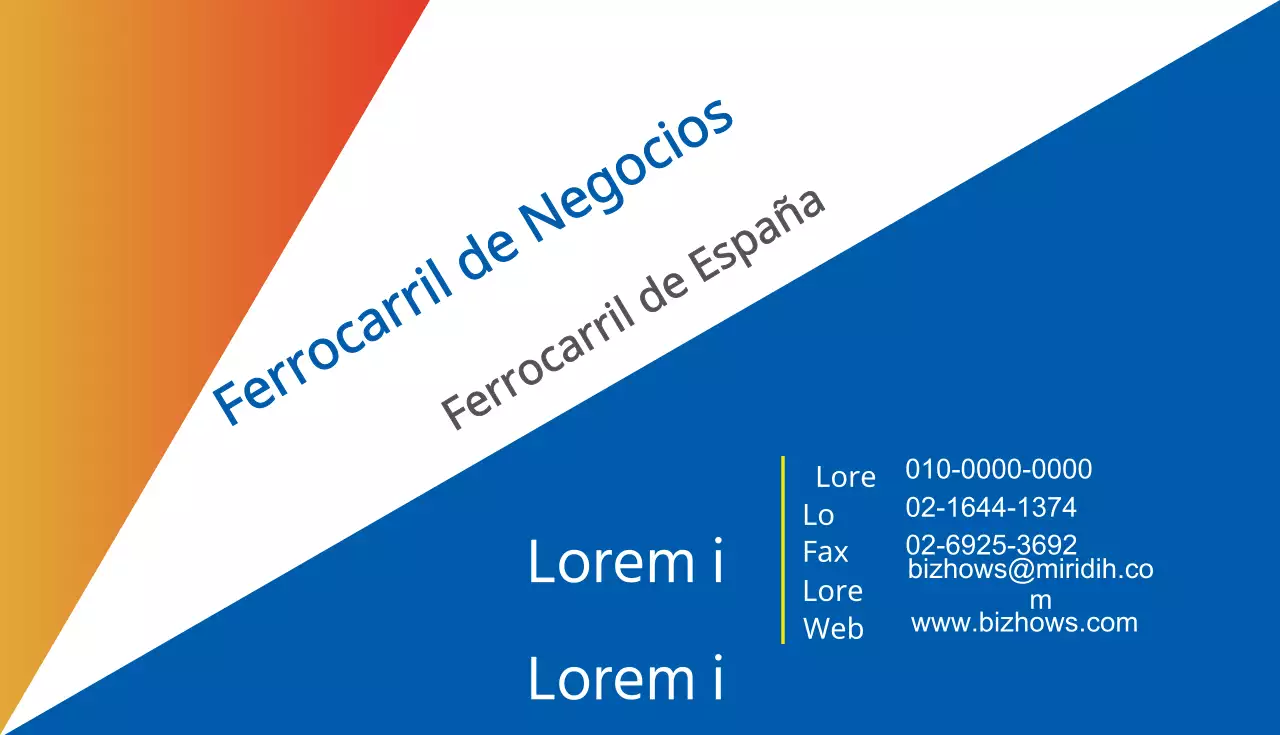 Tarjetas de visita de reparación de coches