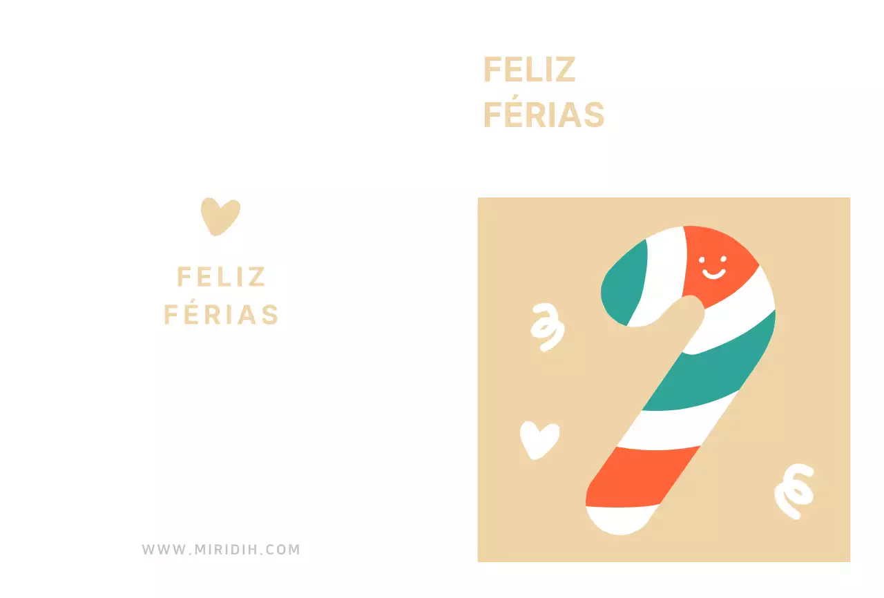 Branco Fofo Natal Doces Natal Cartão postal Cartão postal