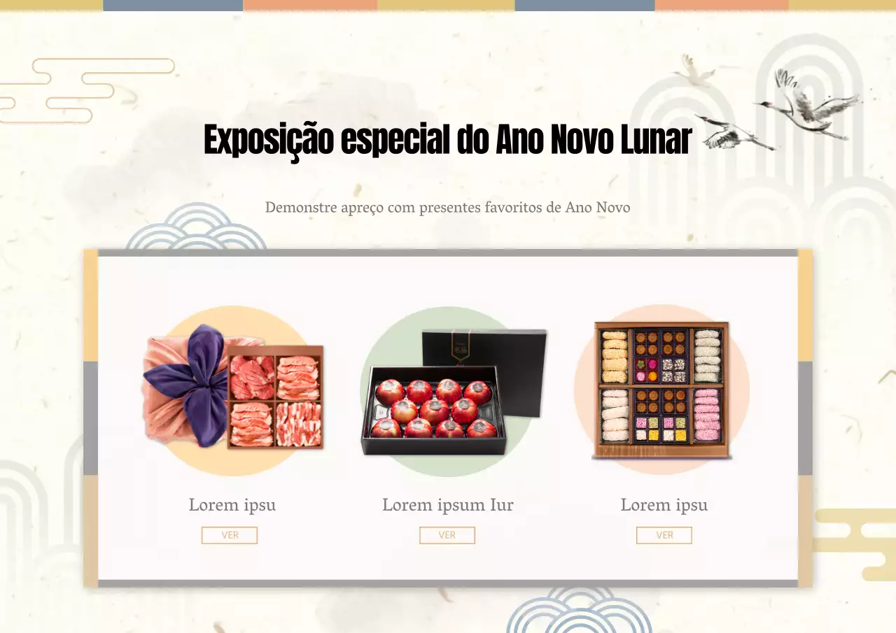 Cartaz de conjunto de oferta simples