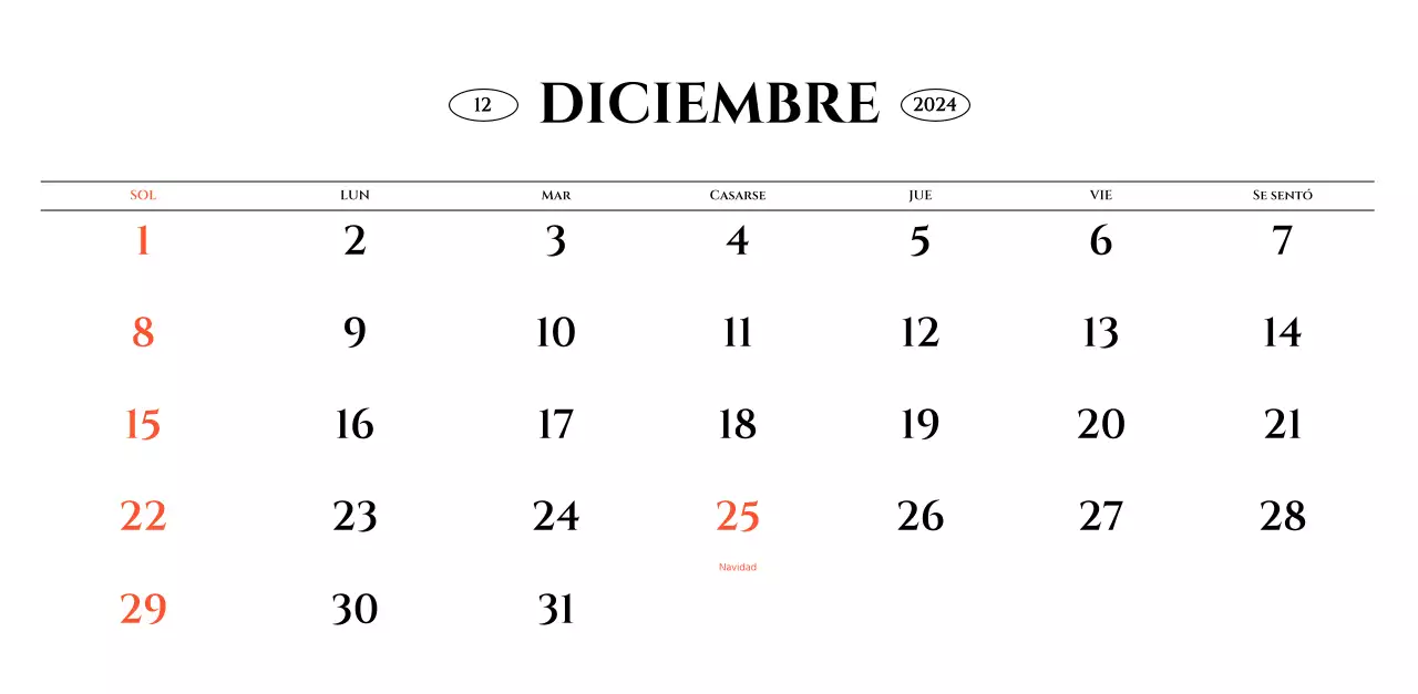 Calendario de pared de estilo sencillo con concepto de fotografía de viajes emocional en blanco y negro