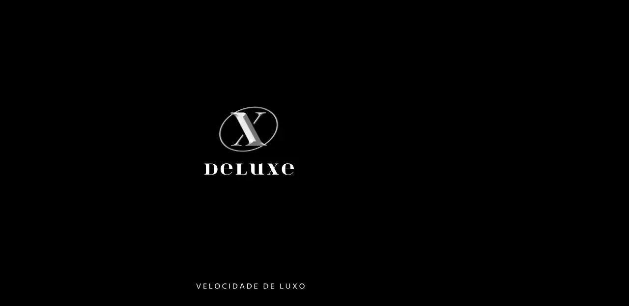 Logótipo de automóvel elegante e fixe em branco e preto