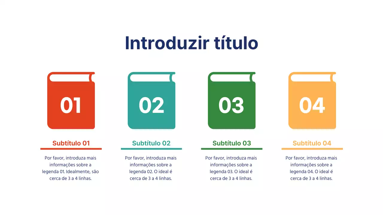 Uma infografia de sequência de gestão de projectos com as cores do arco-íris