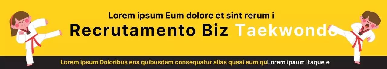 Academia de Taekwondo_Garo Banner
