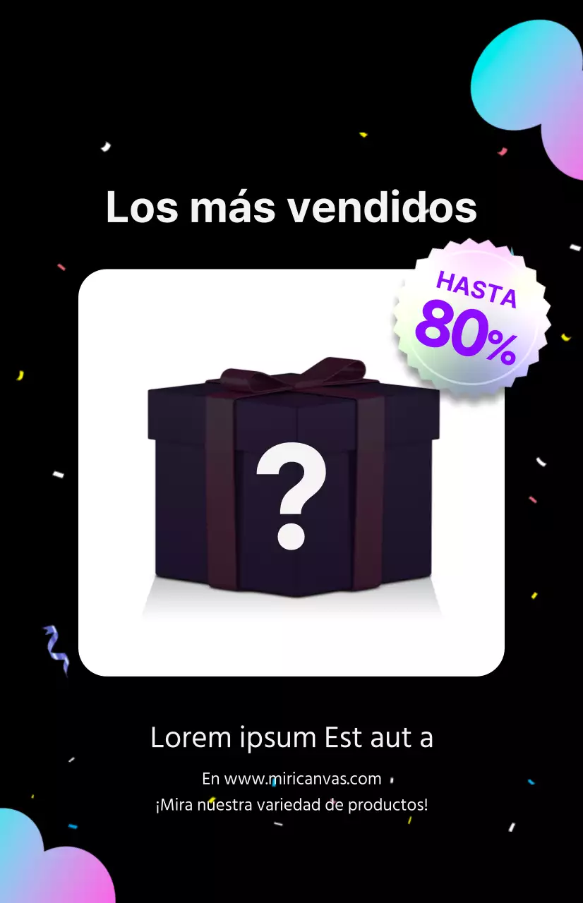 Unas rebajas listas para la fiesta en morado y negro
