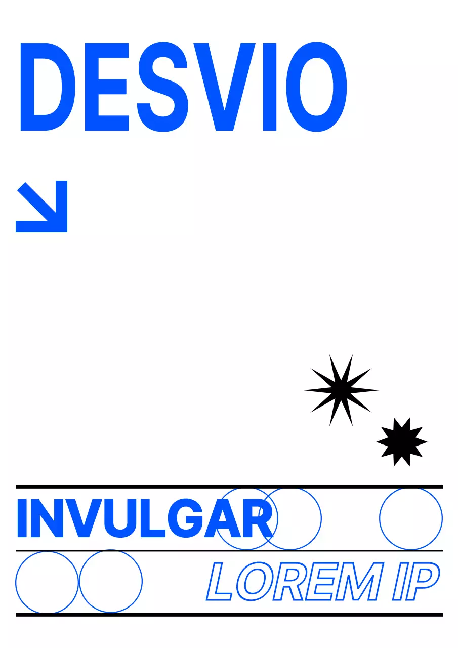 Para promover uma loja editorial moderna, azul e preta e expor produtos.