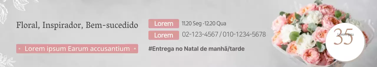 Florido, Inspirador, Bem-sucedido