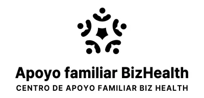 Logotipo de estilo simbólico limpio para información y promoción de la información del centro de ayuda a domicilio