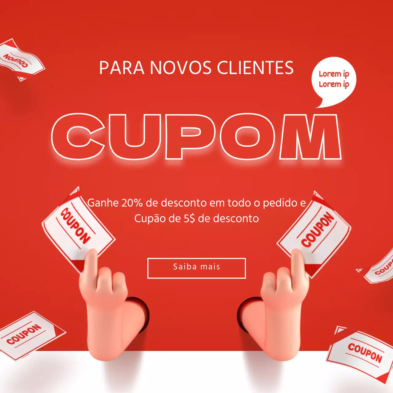 Novos eventos de inscrição