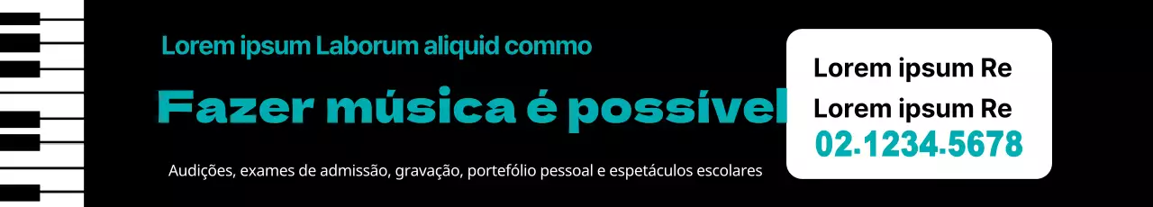 Escola de música_Garagem Banner