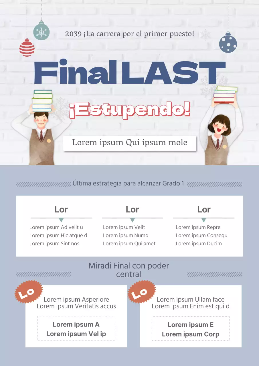 Un último empujón hacia el primer puesto