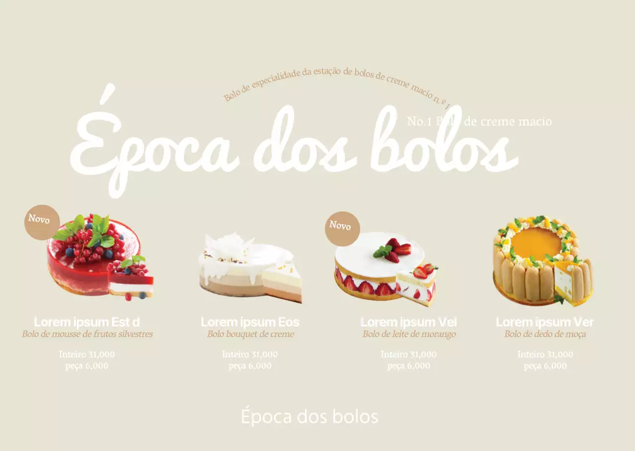 Papel de transparência da Simple cake shop