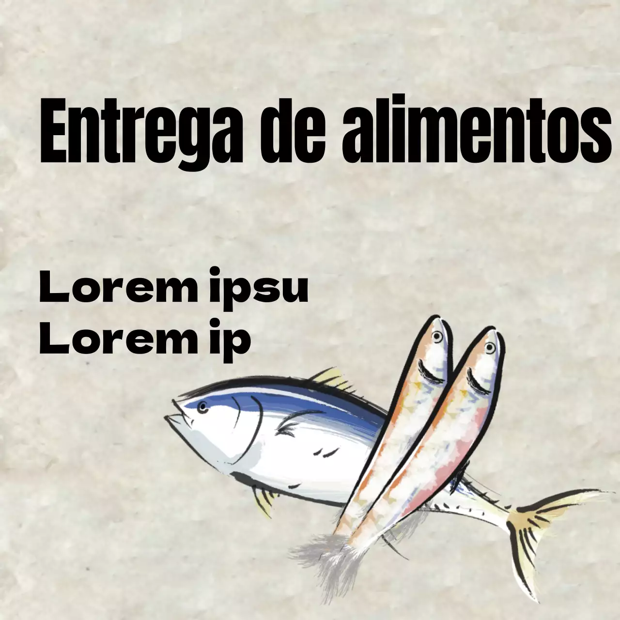 Entrega de alimentos