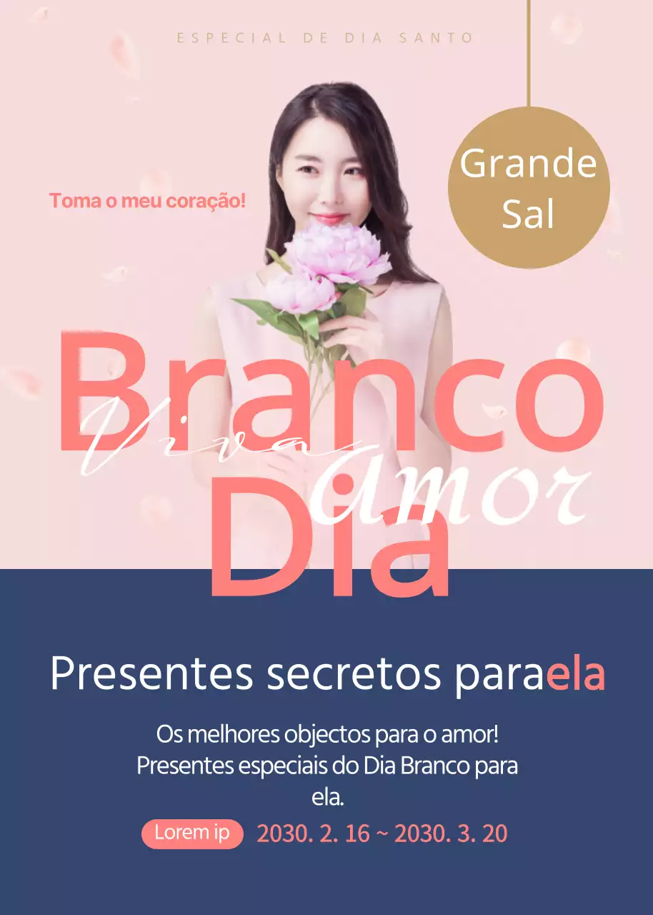 Promoção do Dia Branco no Epcot Point Colours (Evento Popup)
