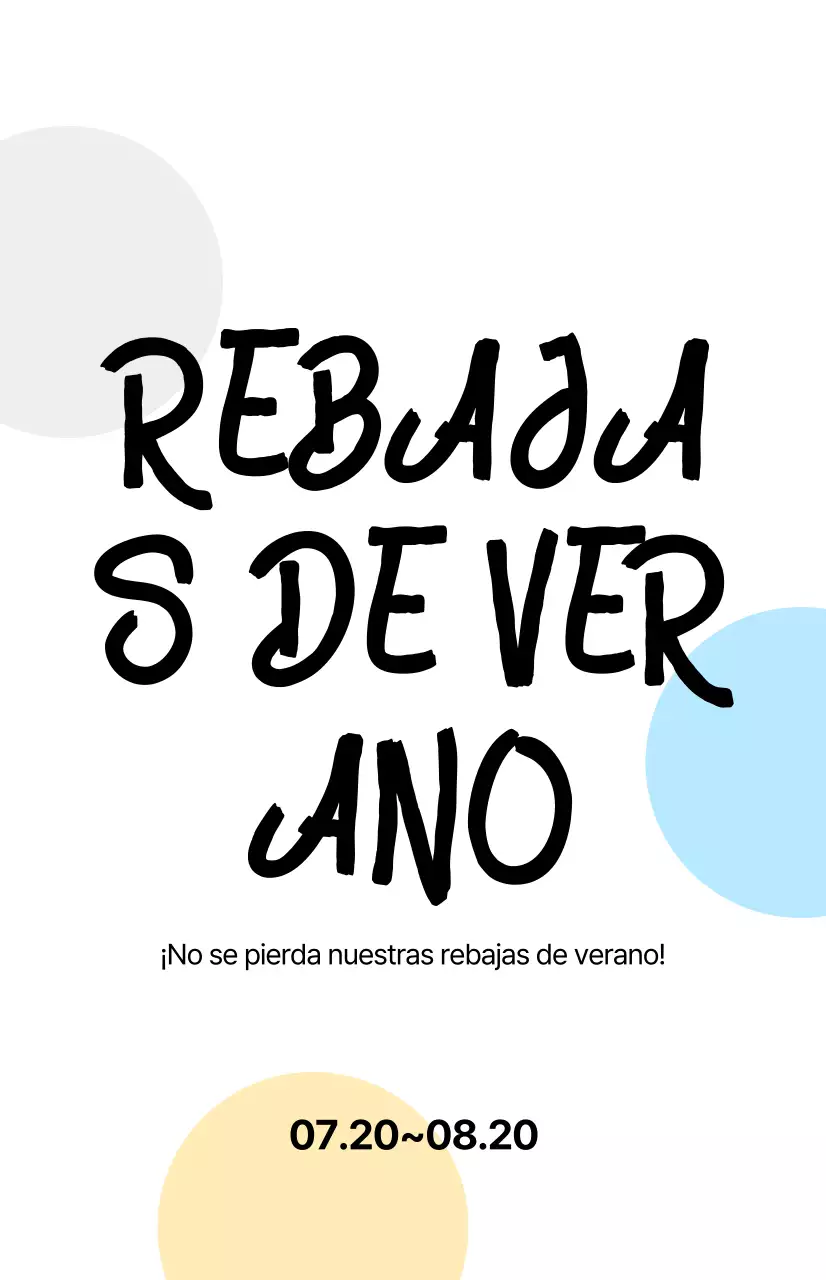 Promocione su venta de verano con caligrafía sobre fondo blanco
