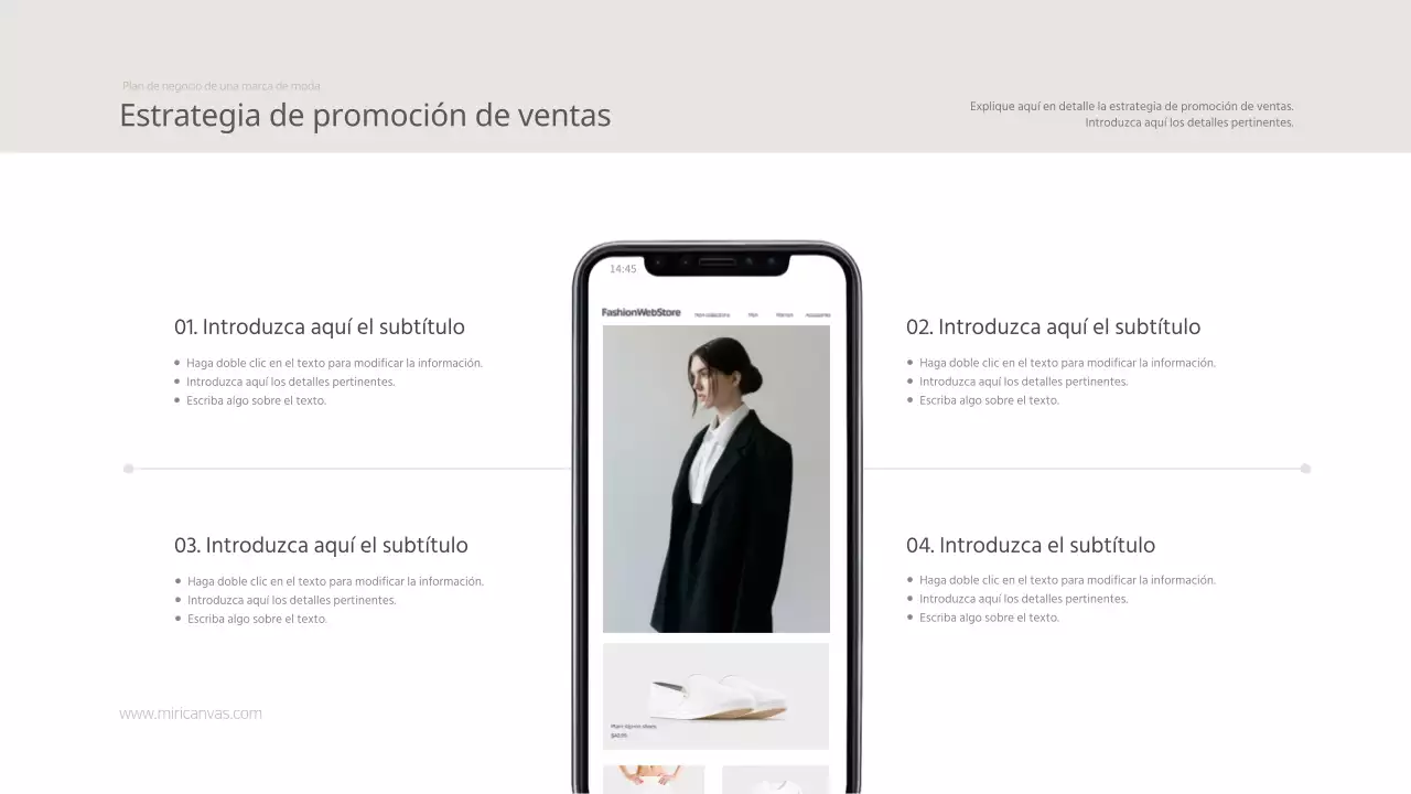 Beige 2039 Plan de Negocio de Marca de Moda Consultoría de Ropa de Mujer Análisis Visión de Negocio