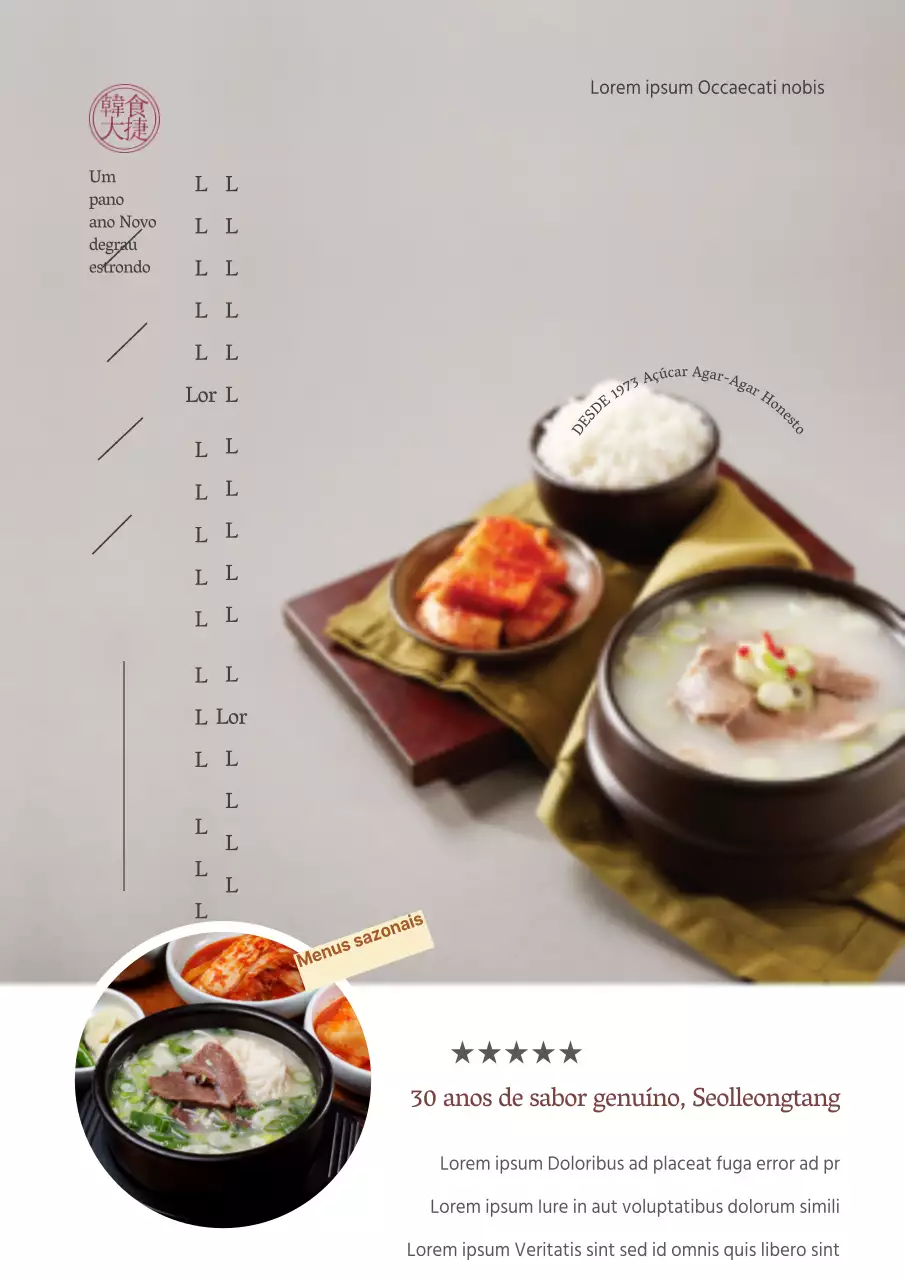Promova o seu restaurante de teppanyaki com fotografias dos seus pratos