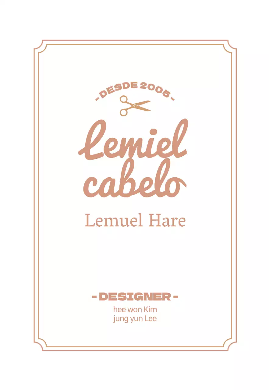 Sinal de salão de cabeleireiro de luxo branco