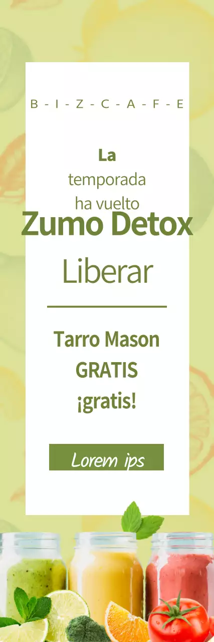 Lanzamiento de zumos detox