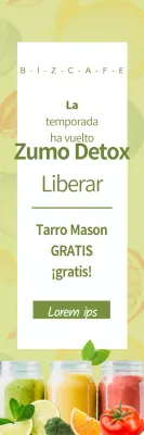 Lanzamiento de zumos detox