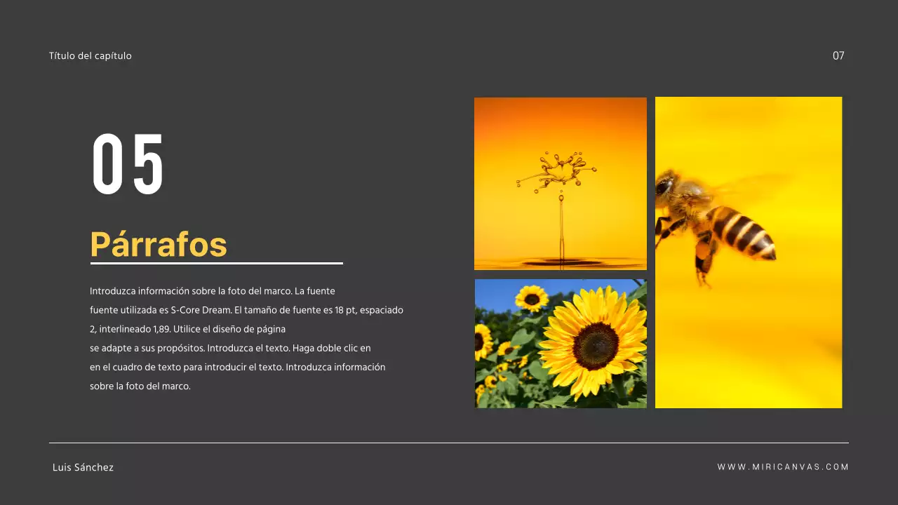 Presentaciones sencillas