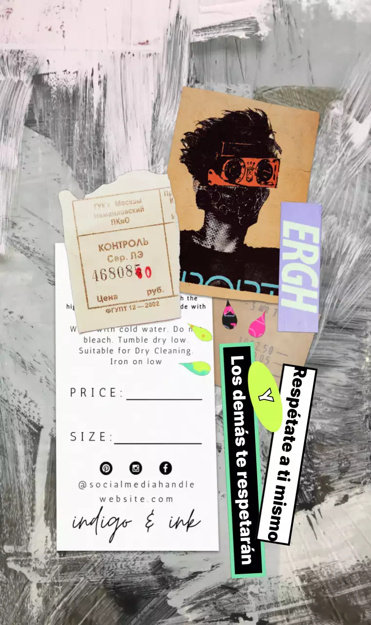 Un collage artístico y sentimental de recuerdos