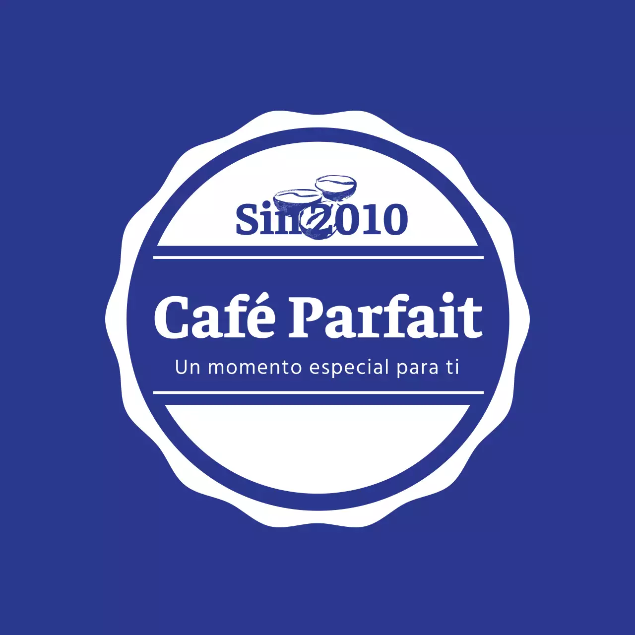 Logotipo del café