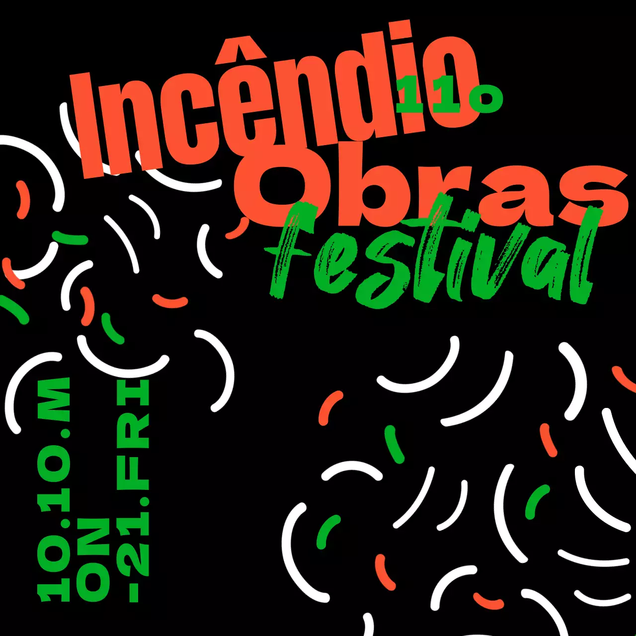 Capa do álbum em preto e laranja
