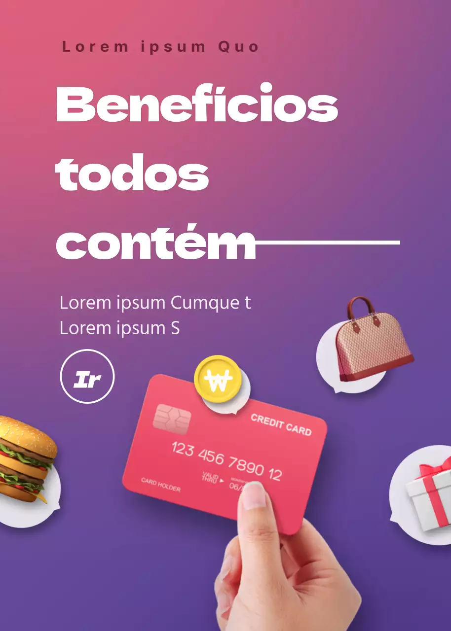 Benefícios do cartão