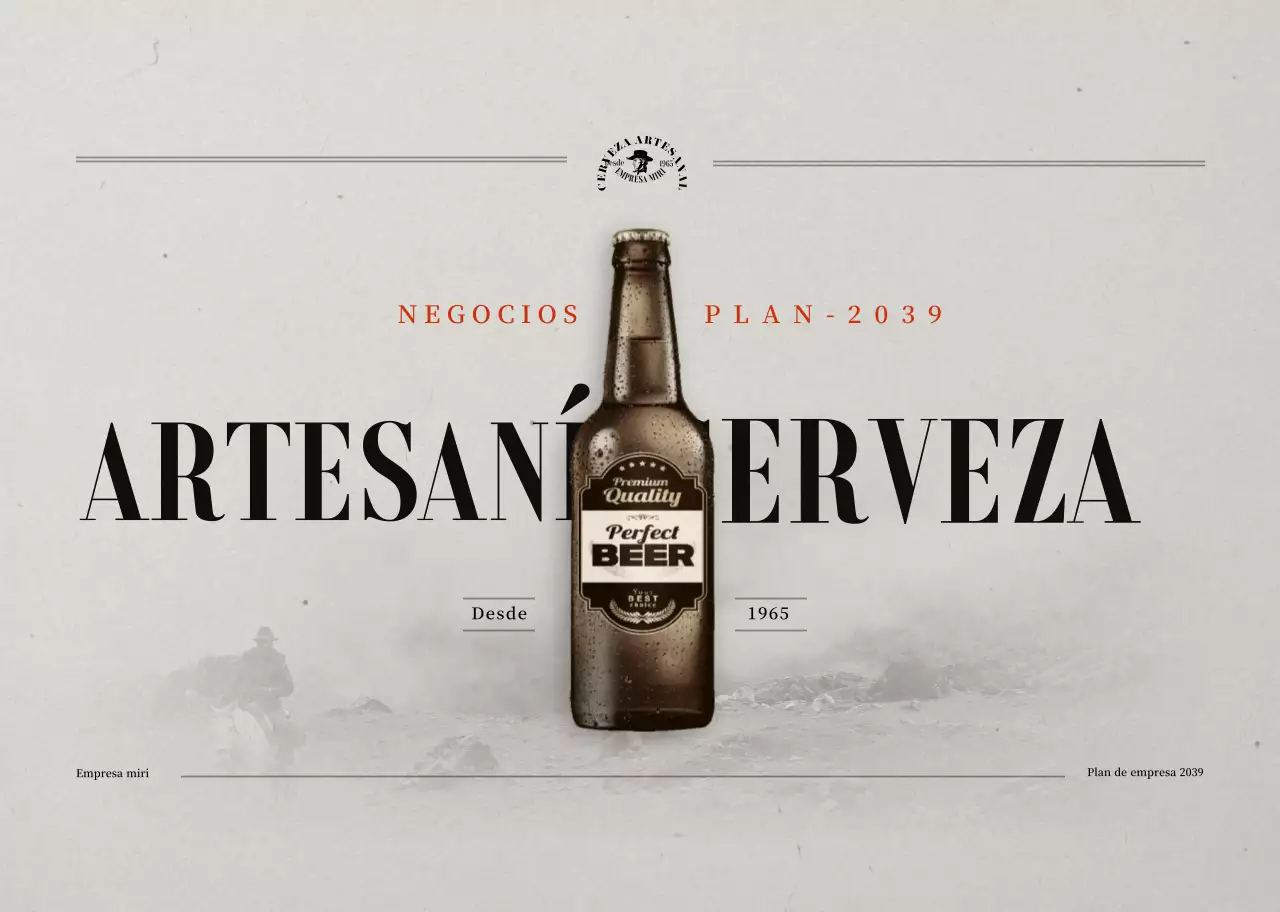 Muelle de licor de concepto retro en marrón y naranja