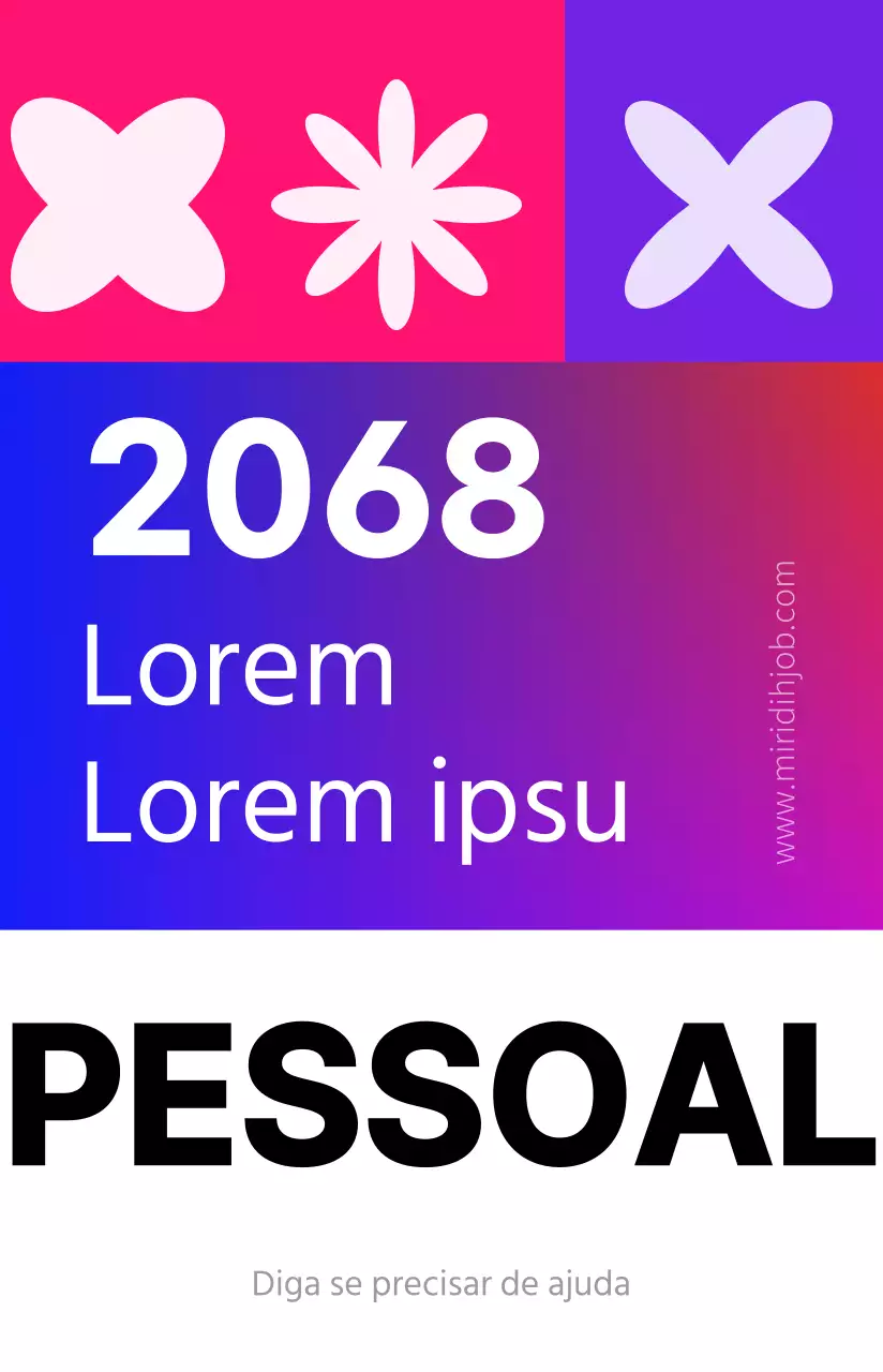 Cartões do pessoal de feiras de fantasia